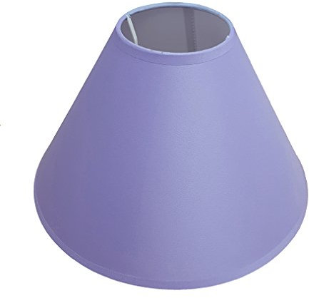 Lights Linen 14 Coolie Ceiling Table Lamp Shade Main Colour: Lilac