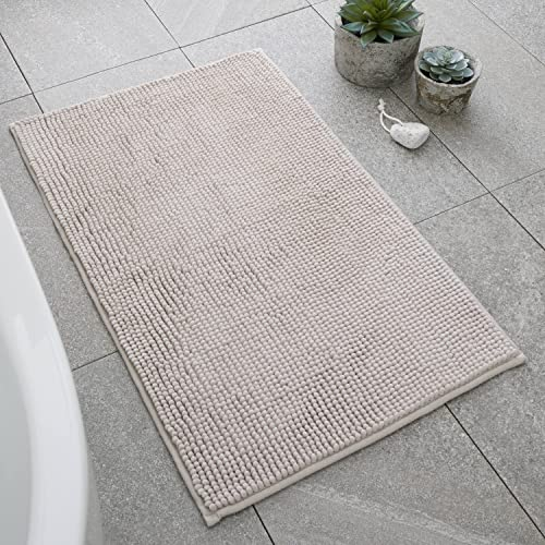 Catherine Lansfield Bobble Bath Mat Natural