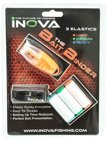 Inova Fishing Bait Binder Elastic - Kit or Spare Elastics