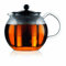 Bodum Assam, Cromo, Transparente, Vidrio, 190 x 140 x 158 mm, 963.9 g - Calentador de Agua