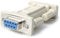 StarTech.com DB9 RS232 Serieller Nullmodem-Adapter – Buchse/Buchse