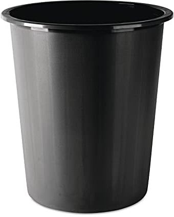 Danubio D305-01 – Papelera, 14L, negra