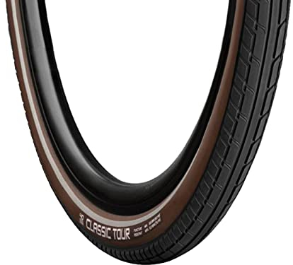Vredestein Fahrradreifen Classic Tour, Braun, 40-622/28x1.5