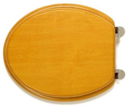 Antique Pine Effect MDF Toilet Seat