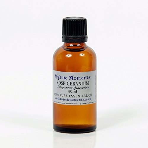 Mystic Moments Huile Essentielle De Géranium - 50ml - 100% Pure