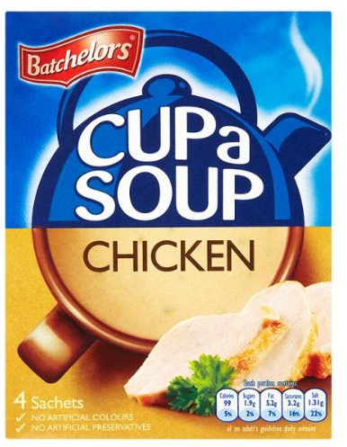 Batchelors Cup a Soup Chicken 4 Sachets 9 x 81g