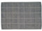 Frottier-Duschvorlage-50x70 cm, Uni-Karofond, Flanell