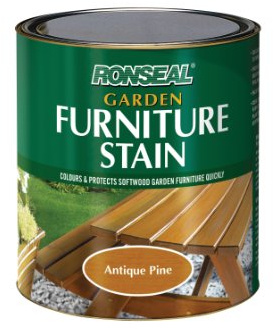 Ronseal GFSAP750 750ml Garden Furniture Stain - Antique Pine (Old Version)