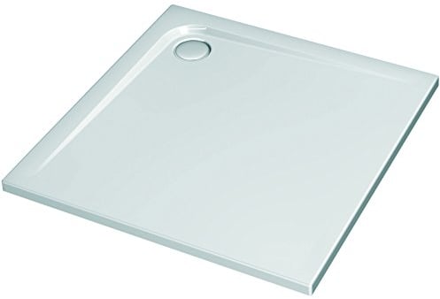 Ideal Standard K517401 Duschwanne, rechteckig, sehr flach, 100 x 100 cm, Weiß