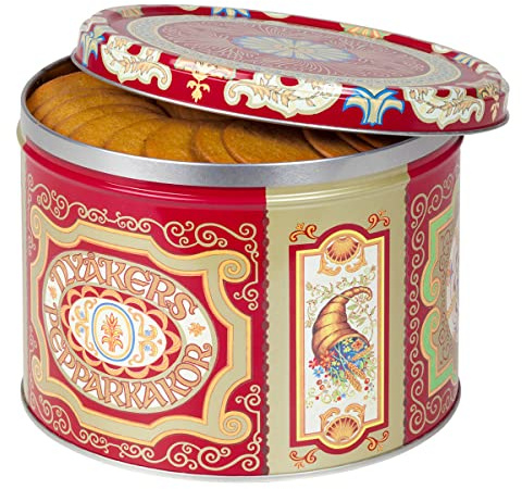 Nyakers Gingersnasps in Big Red Tin, Gingerbread, 900 g