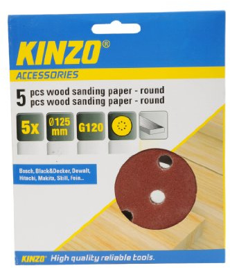 Kinzo 71712 – Foglio di carta 5 pezzi Round, 71738