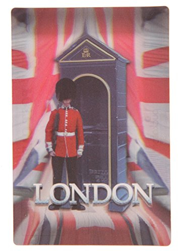GUARDSMAN vor der Box London 3D Postkarte (kaufen One Get One kostenlos)