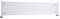 Milano Aruba - White Horizontal Single Oval Panel Radiator - 354mm x 1790mm