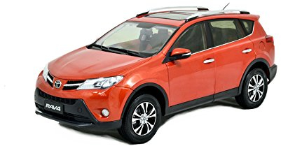Toyota RAV4 2013 Modell Auto 1:18 Orange Paudi