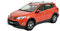Toyota RAV4 2013 Modell Auto 1:18 Orange Paudi