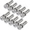 ATOPLEE 10pcs Niederdruck Messing Nebeldüsen für Kühlsystem Luftbefeuchtung Sprayer (0,5 mm)