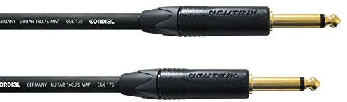 CORDIAL Kabel Gitarre jack recht 9 m Kabel INSTRUMENT Peak Standard