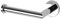 Geesa Nemox Toilettenpapierhalter, Toilettenrollenhalter aus Edelstahl, Farbe: Chrom, 150 x 48 x 82 mm