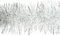 Butterfly 3m Weihnachtsgirlande 15cm Perle weiß // Silvester Karneval Weihnachten Deko Christbaumschmuck Girllande Weihnachtsbaum Lametta 150mm