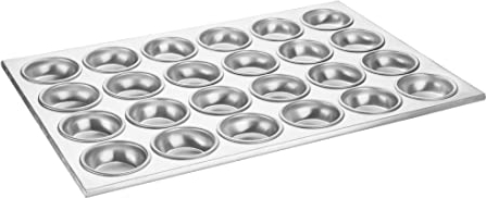 Vogue C563 Aluminium 24 Cup Muffin Tray 36X52cm Serving Platter Commercial