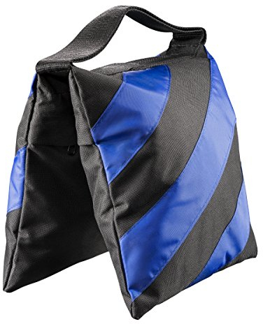 Walimex Pro Sandsack für Lampen- und Kamerastativ (Maße 52x5x25cm, für Sand, Kies oder Steine)