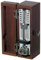 Wittner Metronom Taktell Super-Mini Serie 880.2 - Massivholzgehäuse - Ohne Glocke - Mahagonibraun matt - Mechanisch zum Aufziehen - Keine Batterien erforderlich - Made in Germany
