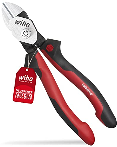 Wiha Hochleistungs-Seitenschneider BiCut Industrial mit DynamicJoint® 200mm, umschaltbar 200% Power auf Knopfdruck I ersetzt zwei Zangen (38982)