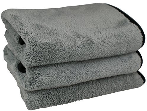 DFT Poliertuch-Ultraflausch Microfasertuch 3er Pack 40x40