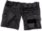 Leder Trainingshandschuhe ohne Finger schwarz S-XXL M