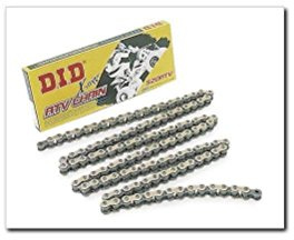 DID Kette 520 MX, 120 Glieder (Standard gold), offen mit Clipschloss