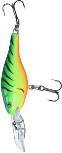 Rapala Shad Rap Rattlin 'Suspending 04 Angeln Lure, 3,8 cm, Firetiger
