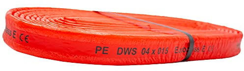 PE-Rohrisolierung DWS für Abwasserleitungen 10 m Rolle in Rot 4mm in verschiedenen Ausführungen, Durchmesser Ø Innen [mm]:42, Dämmstärke in [mm]:4