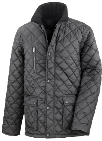 Result Mens Cheltenham Gold Fleece Lined Jacket (Water Repellent & Windproof)