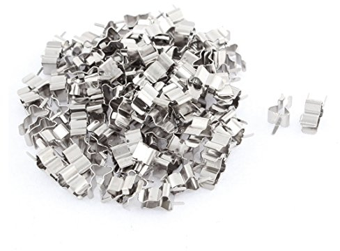 sourcing map Glass Ceramic Tube Quick Fast Blow Fuse Clips Holders 5 x 20mm 100pcs