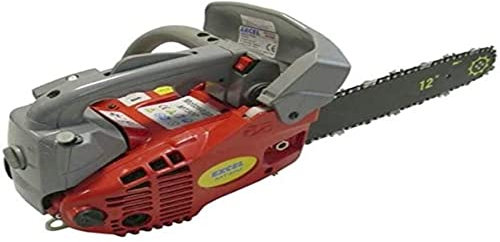 Excel CDF04323 Tronçonneuse élagueuse Thermique, avec Guide de 30 cm - Cylindrée de 25,4 cm3 - Rouge