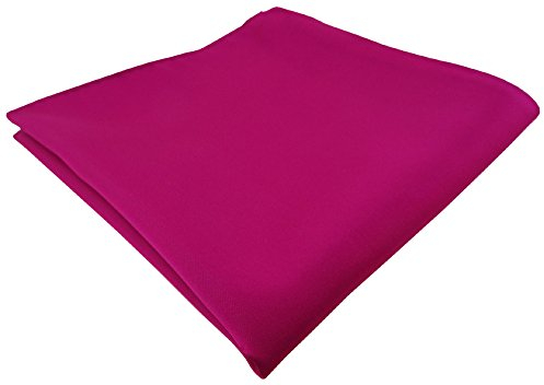 TigerTie Designer Einstecktuch in magenta einfarbig uni