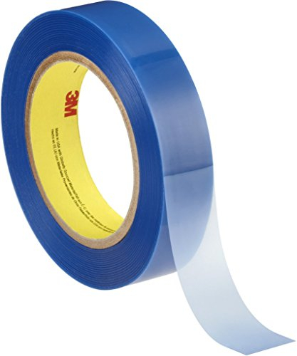 3M Polyester-Abdeck-Klebeband für Pulverlackierung, 8901, 50,8 mm x 66 m, 0,06 mm, Blau (24-er Pack)