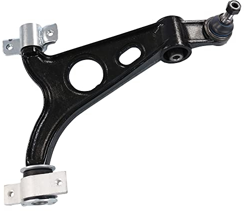 ATEC Germany 1x Querlenker Vorderachse, vorne unten links mit Lagerbuchse und Traggelenk Kompatibel mit ALFA ROMEO 147 (937_), 156 (932_), 156 Sportwagon (932_), GT (937_)