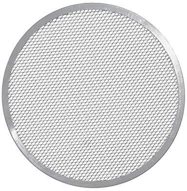 Paderno Retina Spargifiamma in Alluminio per Pizza, Pane e Altro-Diametro 36 cm Rejilla de Aluminio, Pan, Plateado