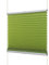 Ventanara® Plissee ohne Bohren Grün Klemmfix Plisseerollo Faltrollo verspannt inklusive Premium Klemmträger 80 x 130 cm