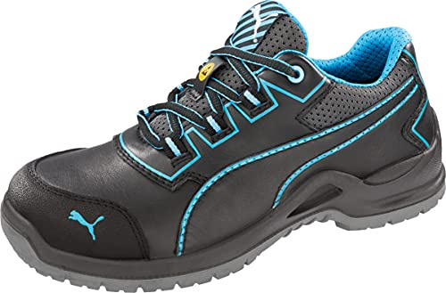 PUMA Damen Sicherheitsschuh Niobe Blues WNS Low S3 nach EN ISO 20345:2011 S3 ESD SRC