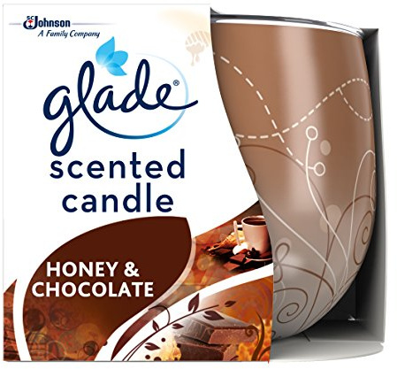 Glade Candle Honey & Chocolate Air Freshener 120g
