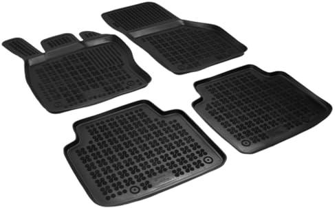 AZUGA Hohe Gummi Fußmatten passend für Skoda Superb III ab 6/2015/Superb III Combi ab 9/2015-4/2024 AZ10300282 Automatten