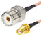4.92FT Handheld Antenna Cable SMA Female to PL-259 SO-239 UHF Female 1.5M Pigtail Patch Lead Flexible for Baofeng HT Ham Radio Base WiMax Hand-held SMA Antenna