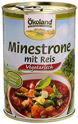 Minestrone mit Reis 1 x 400 g