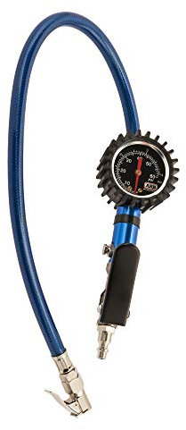 ARB ARB605 Blue Inflator with Gauge and Braided Hose by
