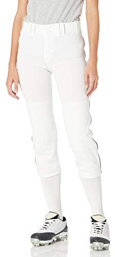 Mizuno Women's Women's Mizuno Women s Belted Piped Pant L White Black, White-black, L UK