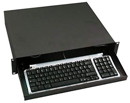 Cajón deslizante de rack de 19 pulgadas para teclado de ordenador