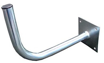 Soporte de Pared de 30 mm de diámetro para Antenas parabólicas de 60 cm.