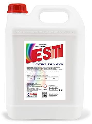EST LAVATRICE ENZIMATICO LT 10. Detersivo lavatrice professionale 200 Lavaggi
